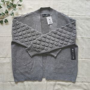 Retrod grey cardigan.